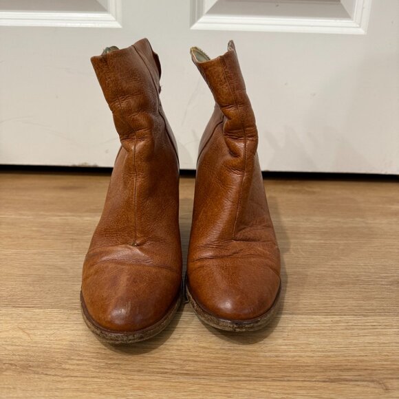 Rag & Bone Leather Ankle Boots – Brown, Size 37 - Picture 2 of 6